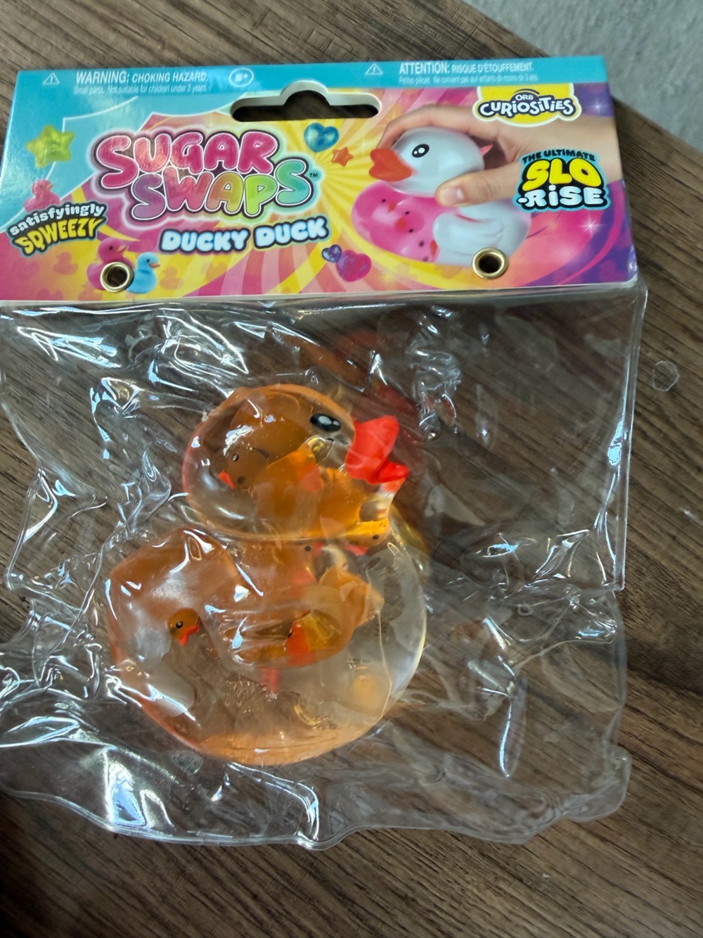 ORB Sugar Swaps- Ducky Duck Squishy-Orange